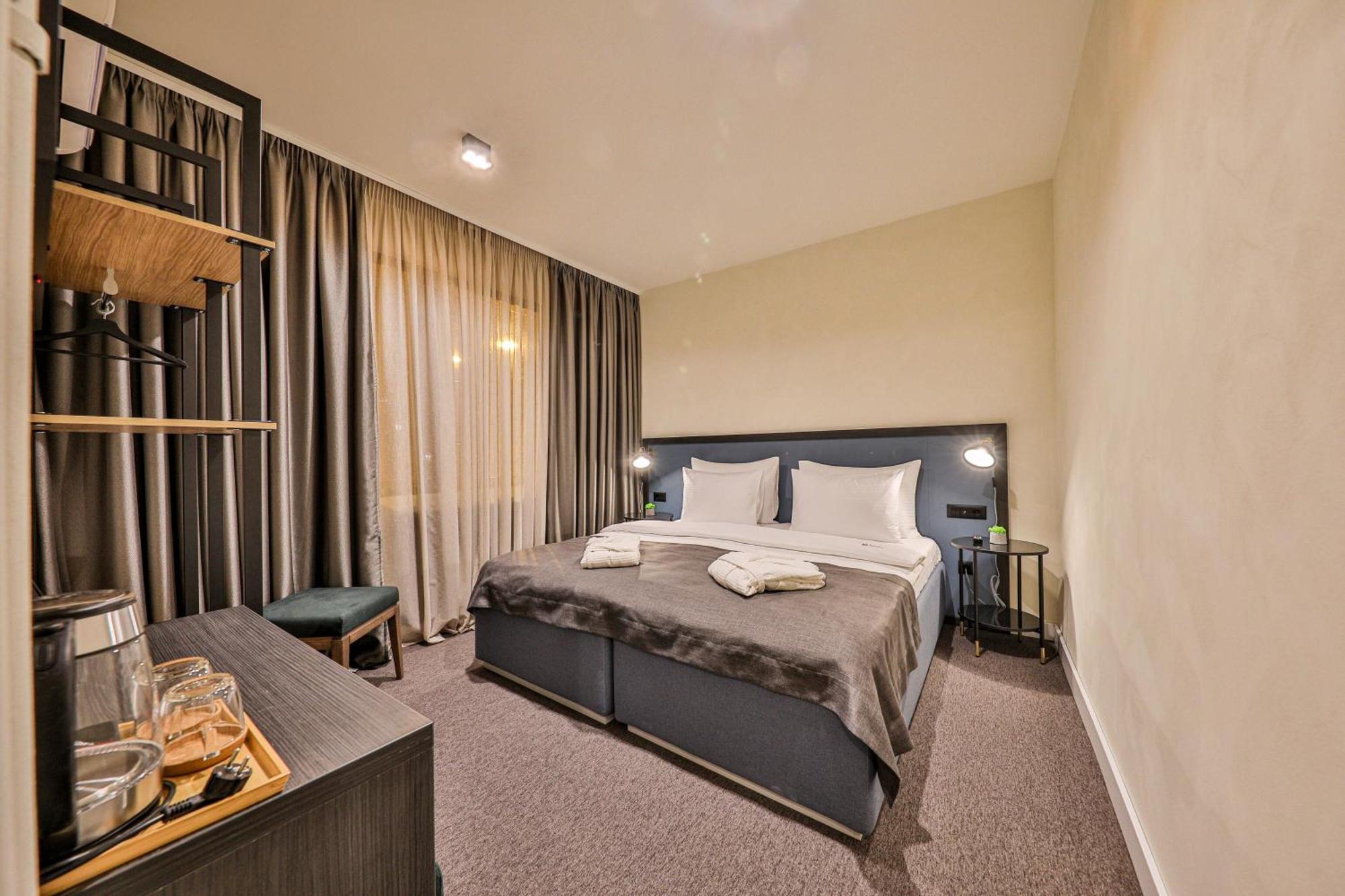 Hotel Botanica Belgrád Szoba fotó