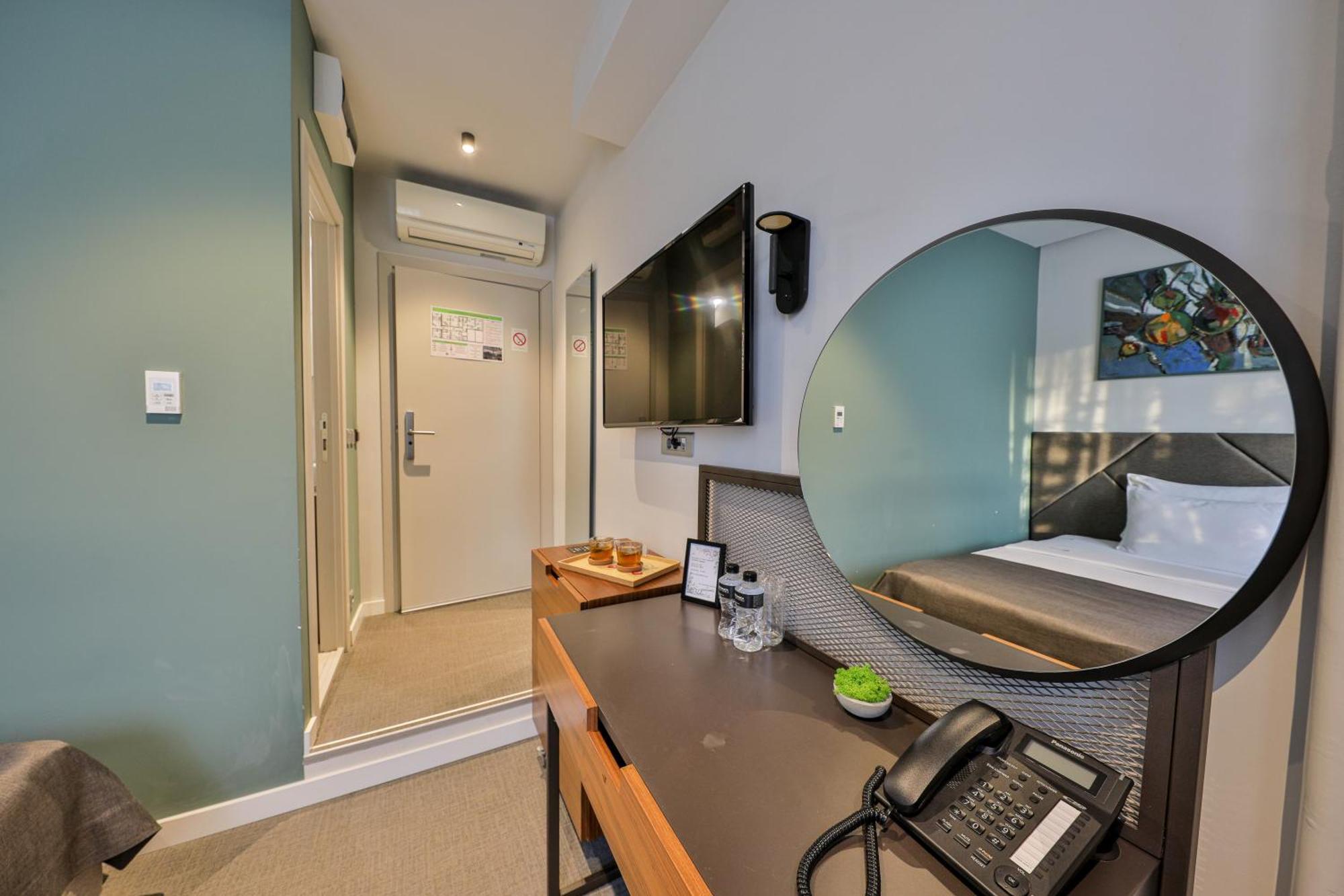 Hotel Botanica Belgrád Szoba fotó