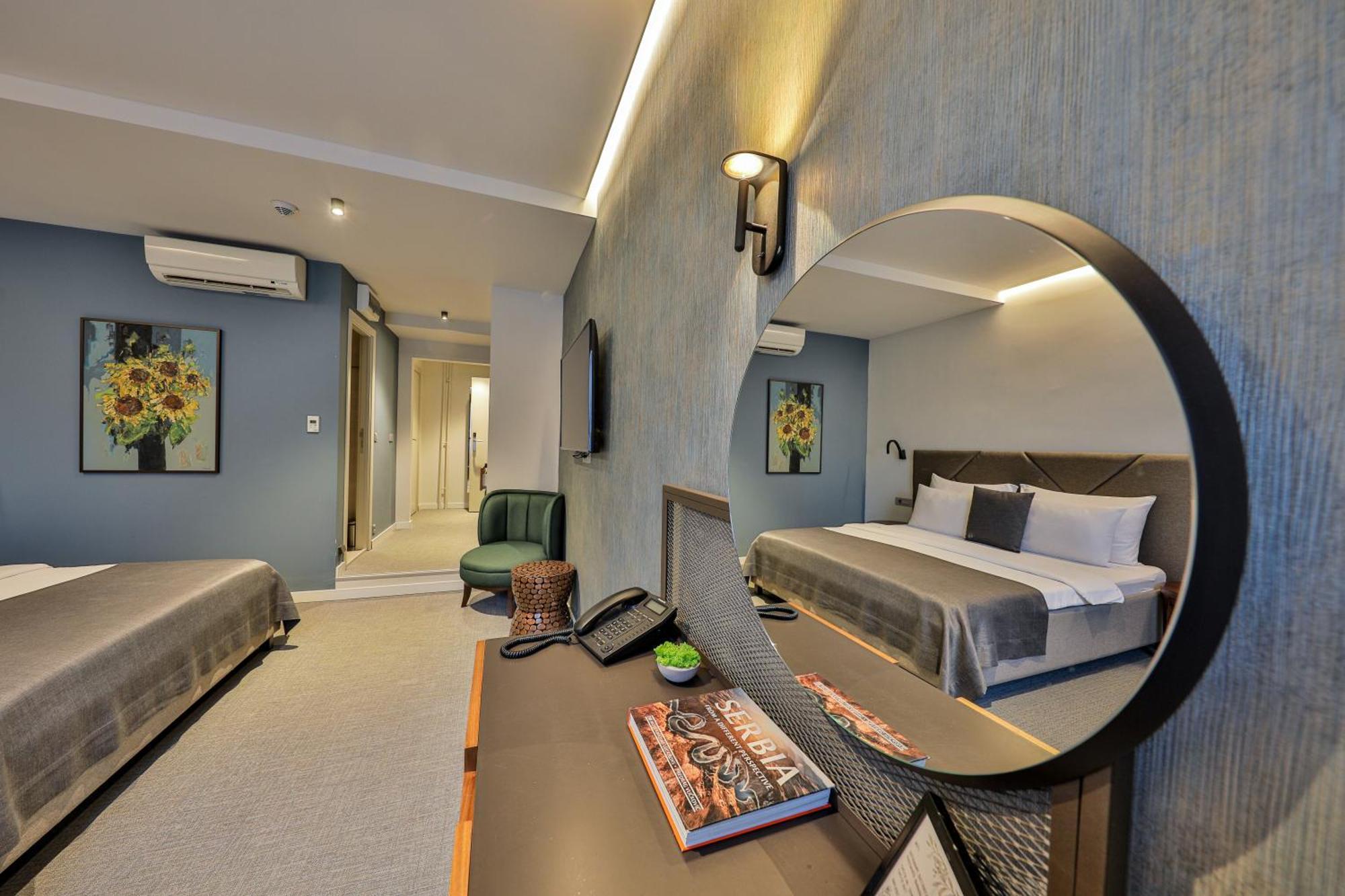 Hotel Botanica Belgrád Kültér fotó